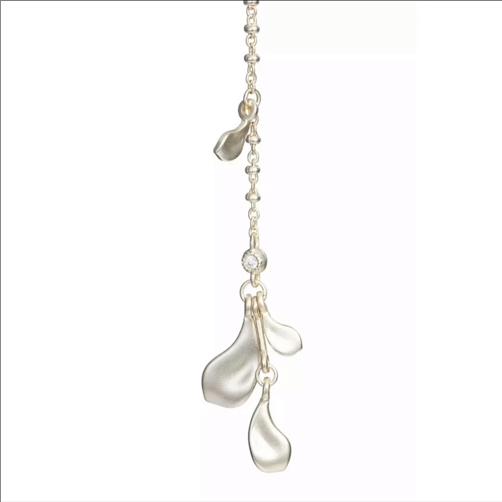 NWT KENDRA SCOTT Gold Quincy Y Necklace - Picture 3 of 4